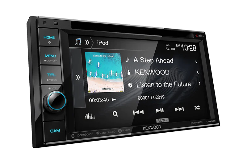 Kenwood DDX396 6.2” DVD Receiver with Bluetooth