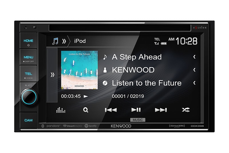 DVD-ресивер Kenwood DDX396 6,2 дюйма с Bluetooth