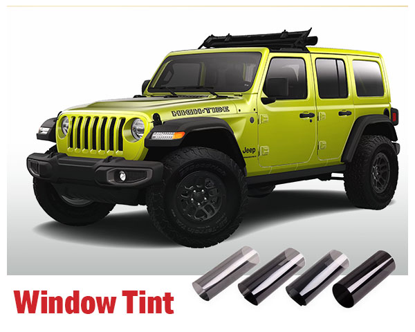 Jeep Accessories: Window Tint
